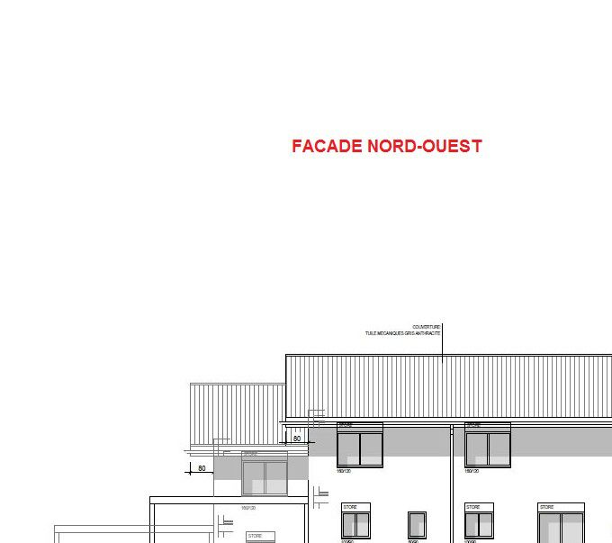 Façade Nord-Ouest