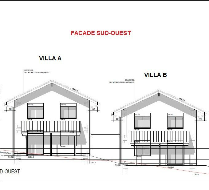 Façade Sud-Ouest