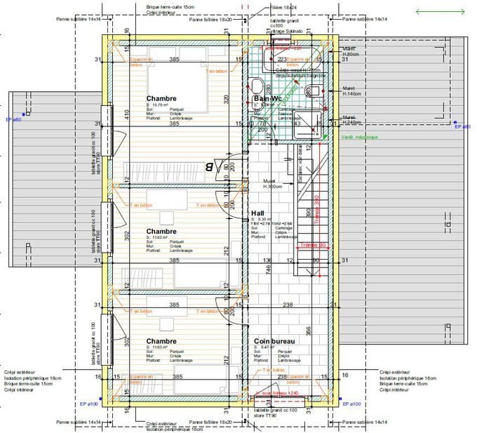 Plan Villa C Etage